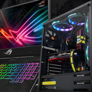 Gaming laptop and PC